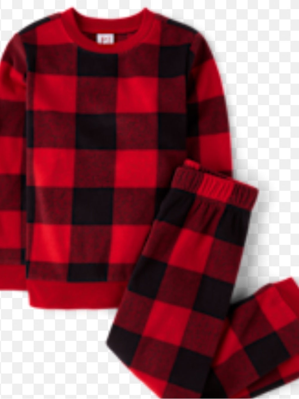 Buffalo Plaid Kids Pajama Set